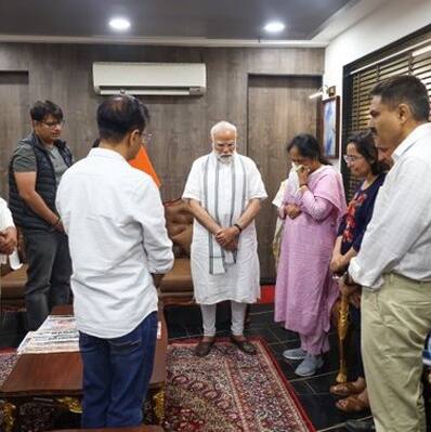 Air India plane crash LIVE updates: PM Modi meets former Gujarat CM Vijay Rupani's family