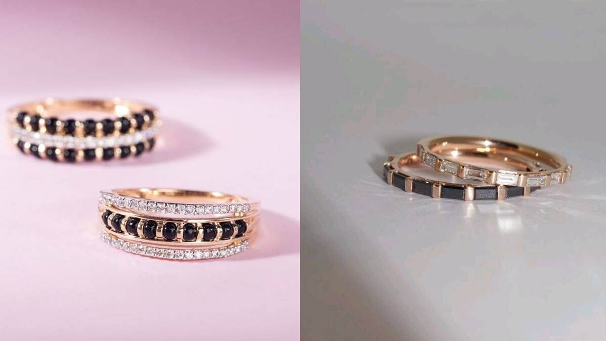 trendy mangalsutra ring design 2