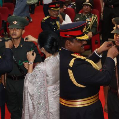 Two Sri Lankan cadets complete pre-commission training at IMA