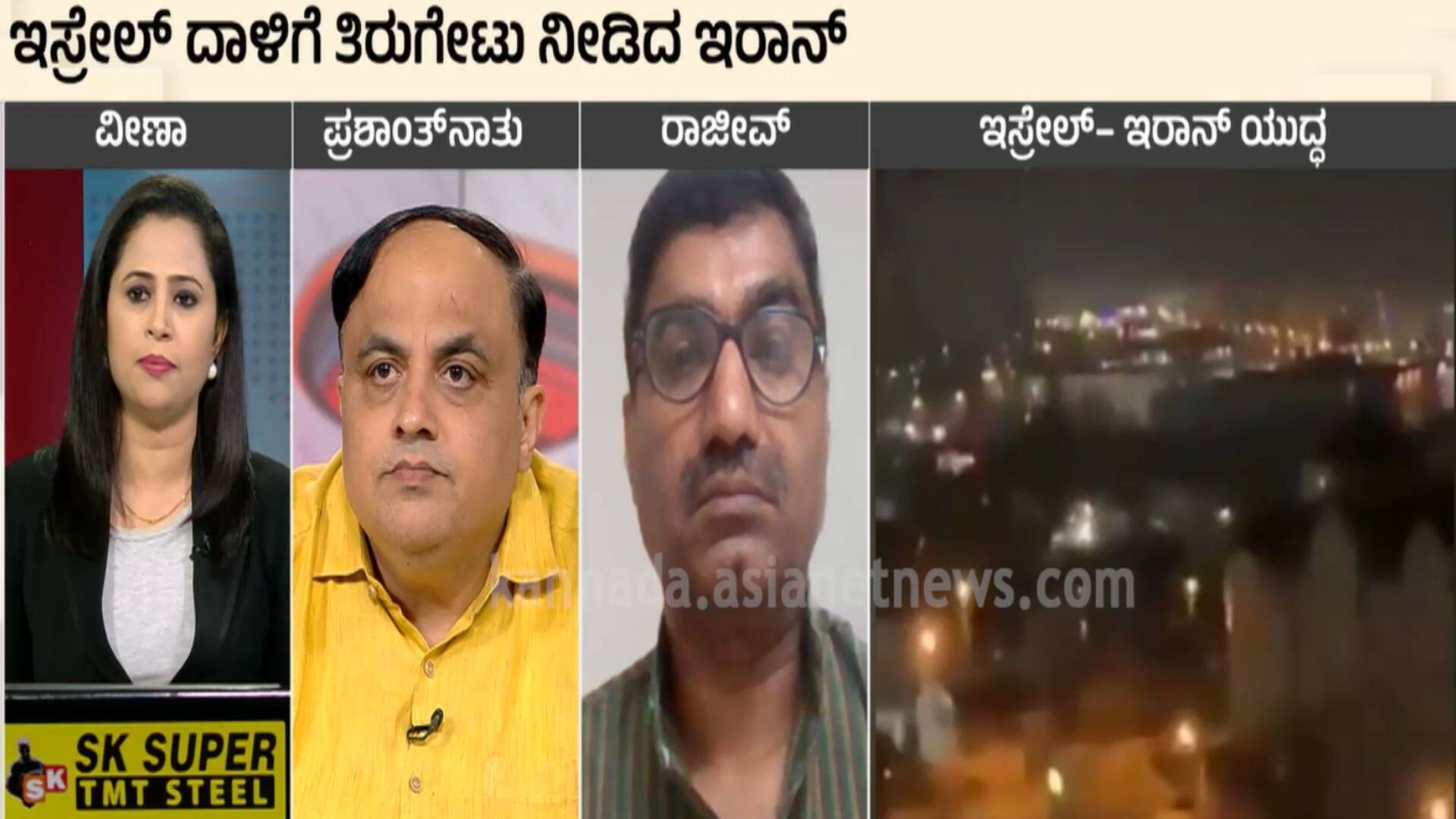 ಇರಾನ್-ಇಸ್ರೇಲ್ ತೀವ್ರ ಸಂಘರ್ಷ: ‘ಟ್ರೂ ಪ್ರಾಮಿಸ್ 3’ ದಾಳಿಯಿಂದ 2 ಸಾವು, 50 ಗಾಯ
