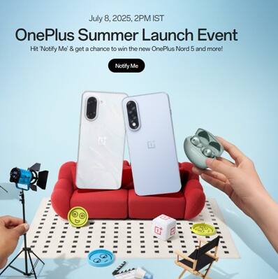 It’s official! OnePlus Nord 5 and Nord CE 5 launch date REVEALED