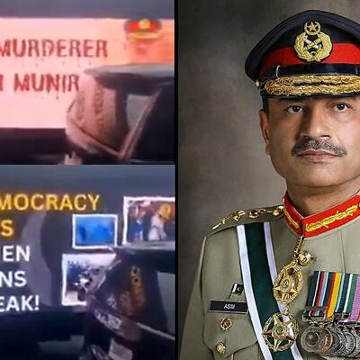 Pakistan Army chief Asim Munir humiliated on US soil, dubbed 'mass murderer and dictator' (WATCH)