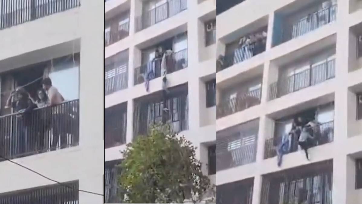 Ahmedabad plane crash hostel video