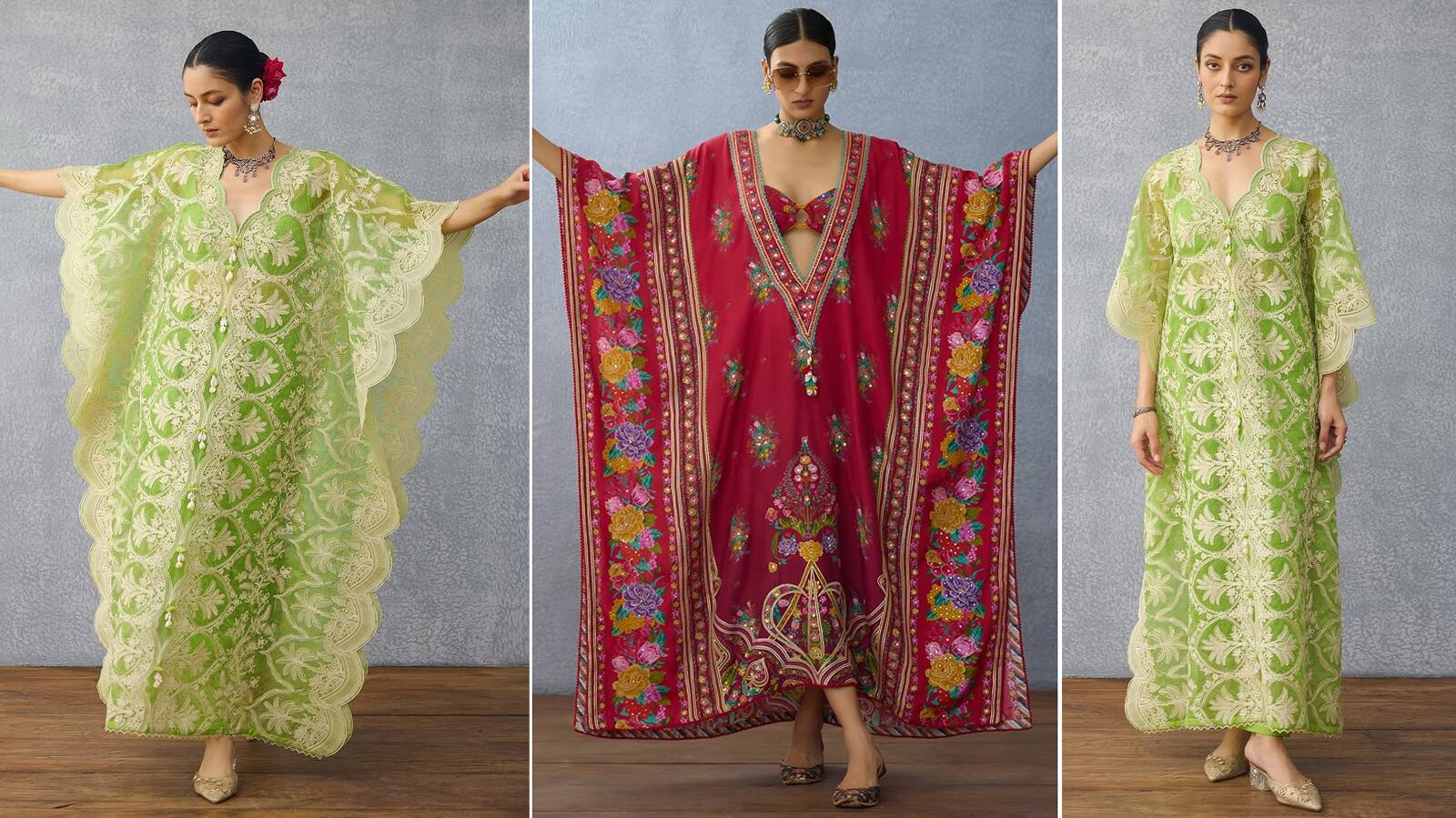 Kaftan kurta pant set under 500 for Unmarried Women