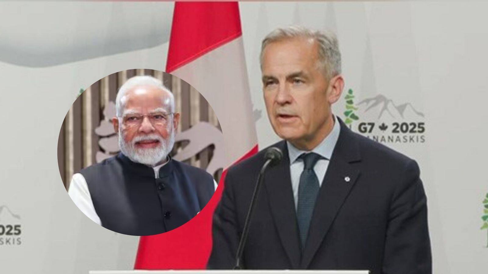  Prime Minister Mark Carney after meeting with PM Narendra Modi