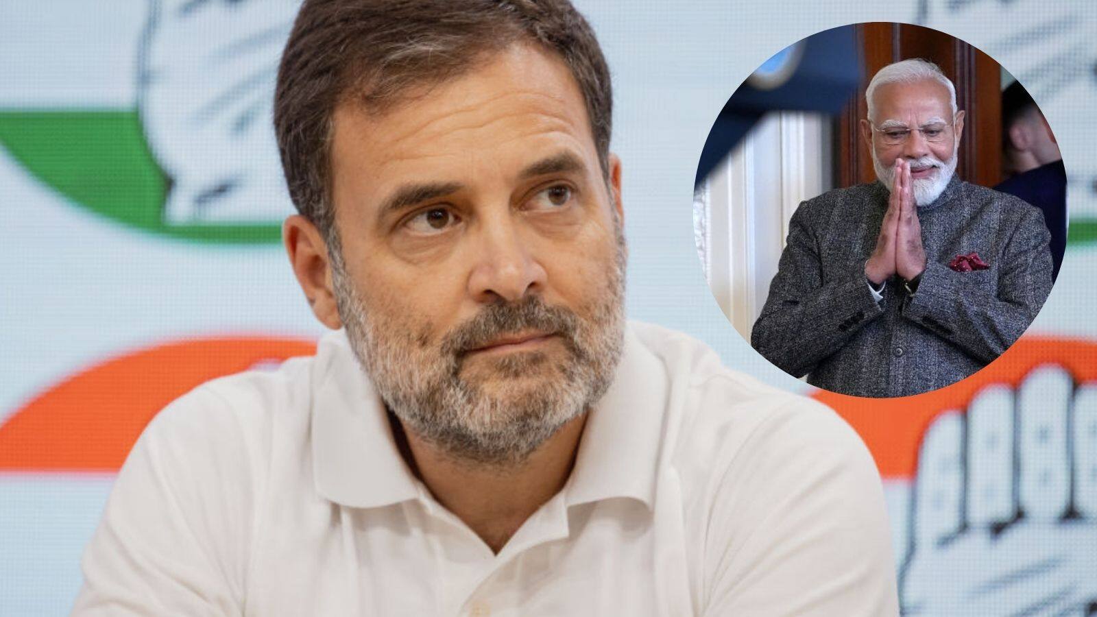 Rahul Gandhi and PM Narendra Modi