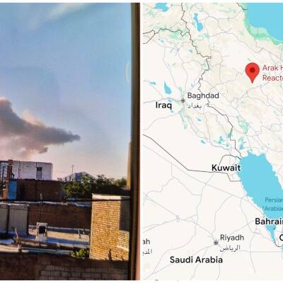 Israel strikes Iran’s Arak heavy water reactor as Iran hits Israeli hospital