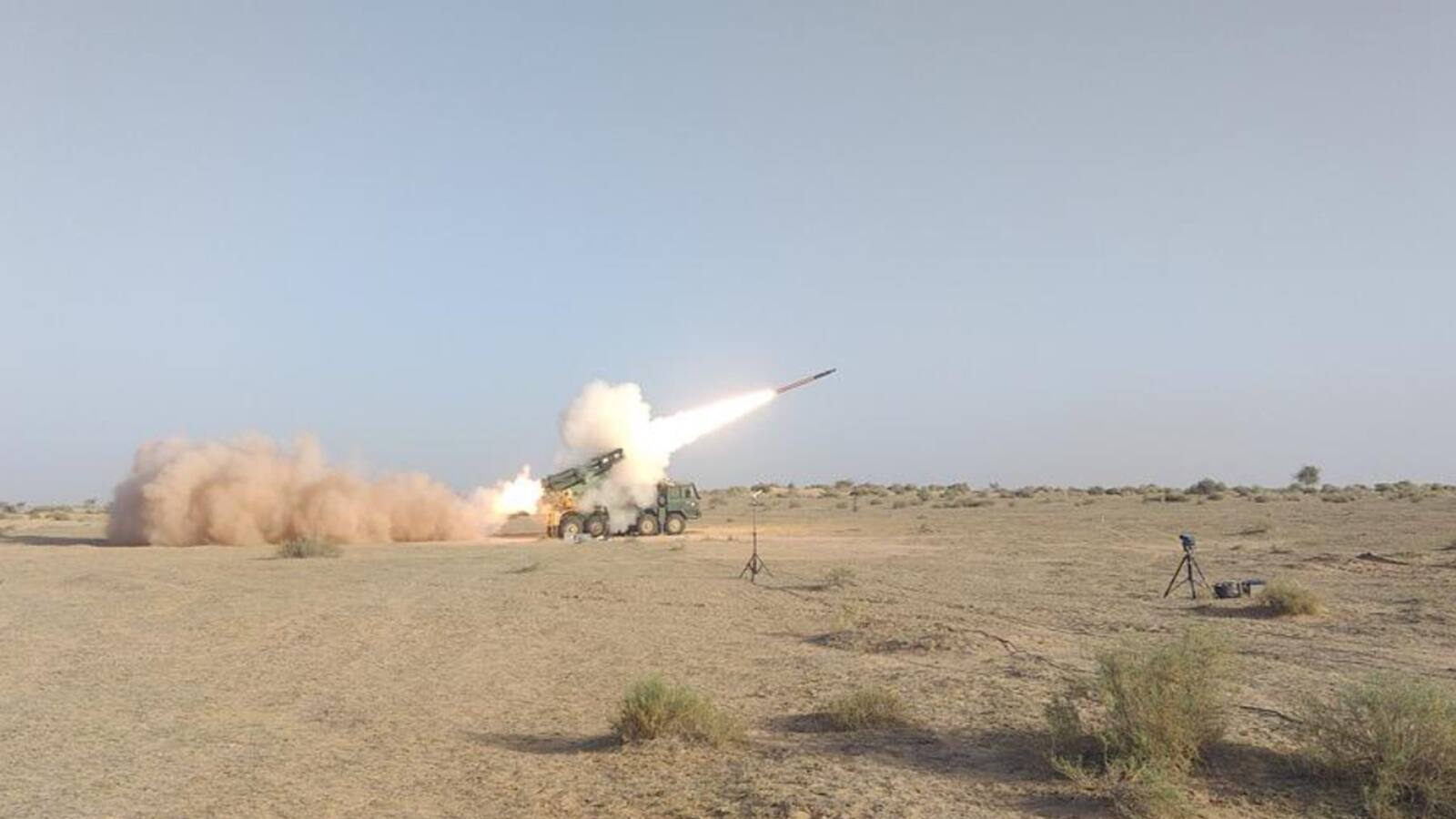 Pinaka rocket system