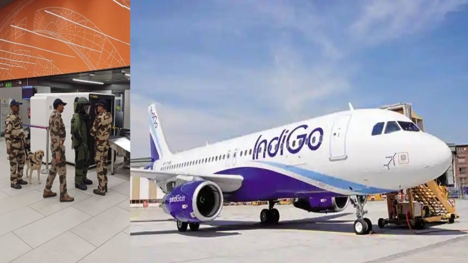 bomb threat Jaipur airport