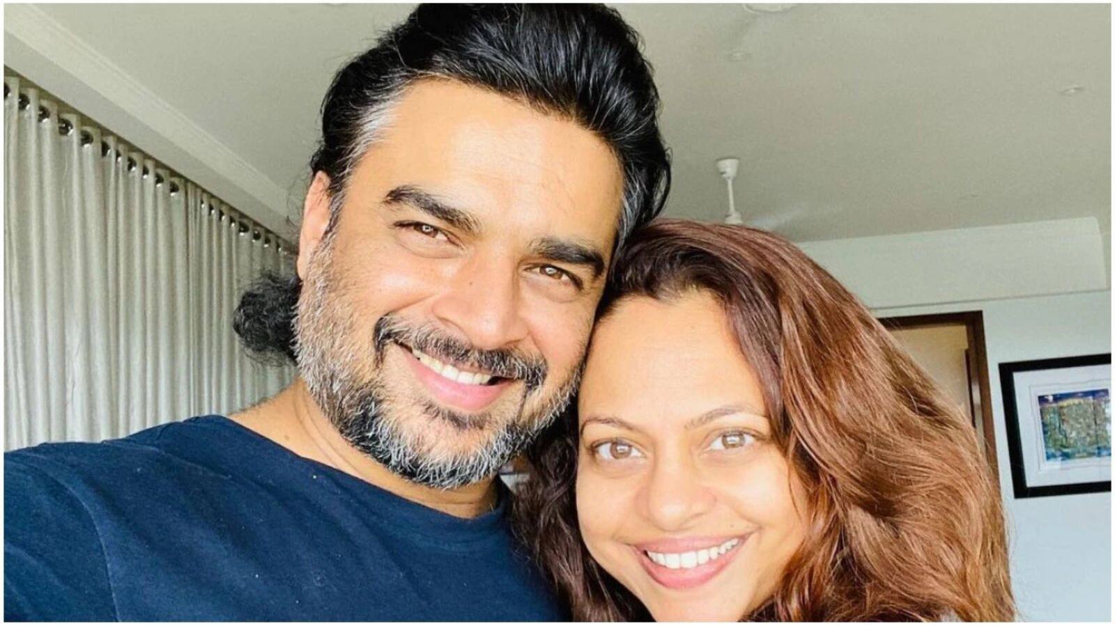 R Madhavan wife sarita