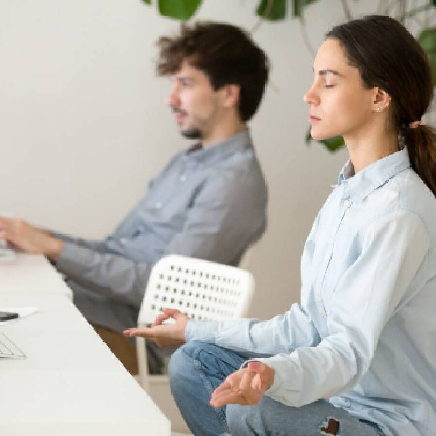 International Yoga Day: Office yoga poses for stress relief and relaxation