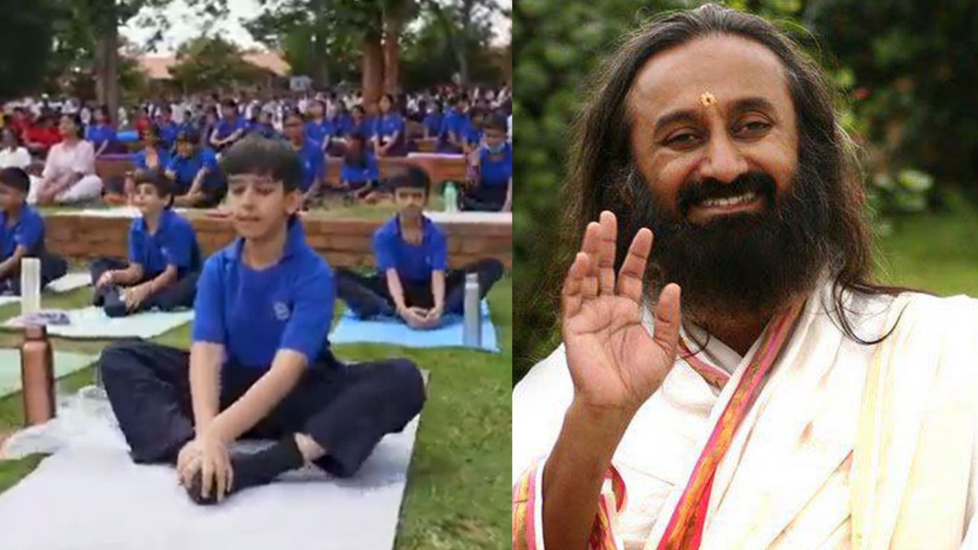 Internation yoga day 2025 gurudev Ravi shankar Internation yoga day 2025 gurudev Ravi shankar