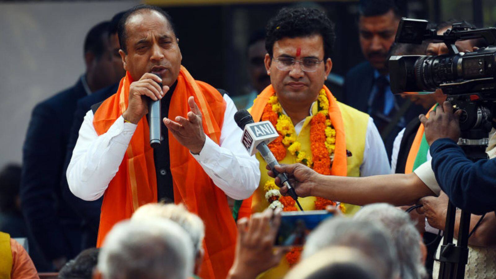 LoP Jairam Thakur attacks Congress