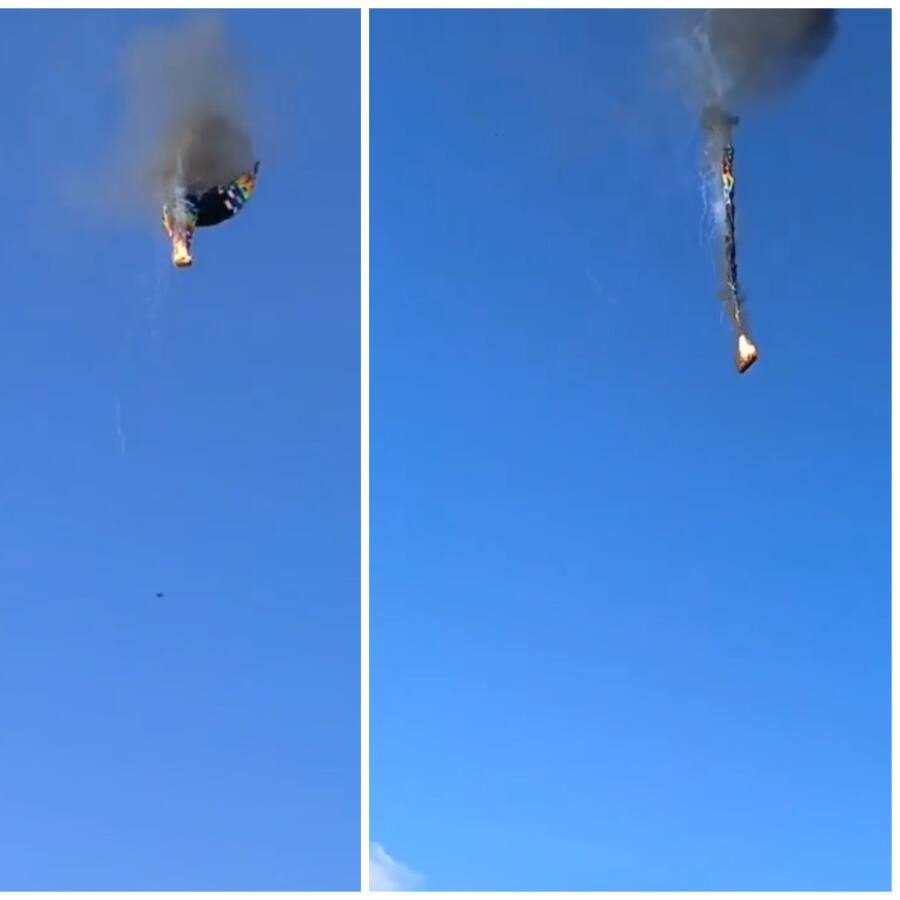 Brazil hot air balloon fire - బ్రెజిల్‌లో ఘోర ప్రమాదం.. హాట్ ఎయిర్ బెలూన్ మంటల్లో 21 మంది