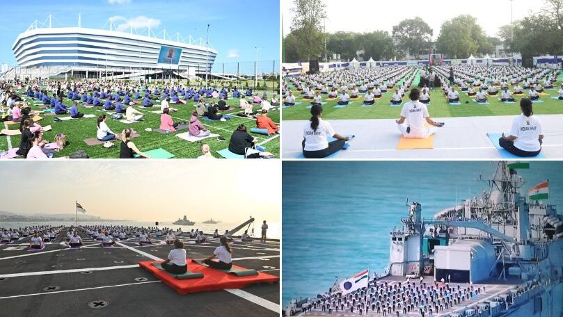 Indian Navy celebrates International Day of Yoga 2025