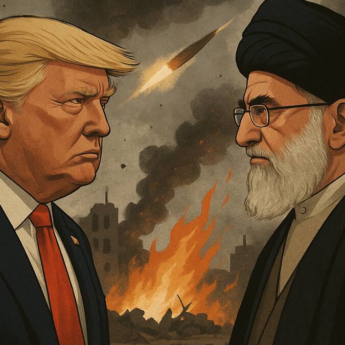 Iran fires fresh missiles at Israel after warning:  'Gambler Trump, you can start this war, we will end it' (WATCH)