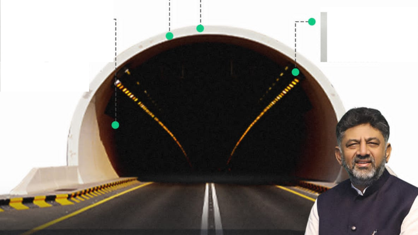 DK Shivakuamar Tunnel Road DK Shivakuamar Tunnel Road