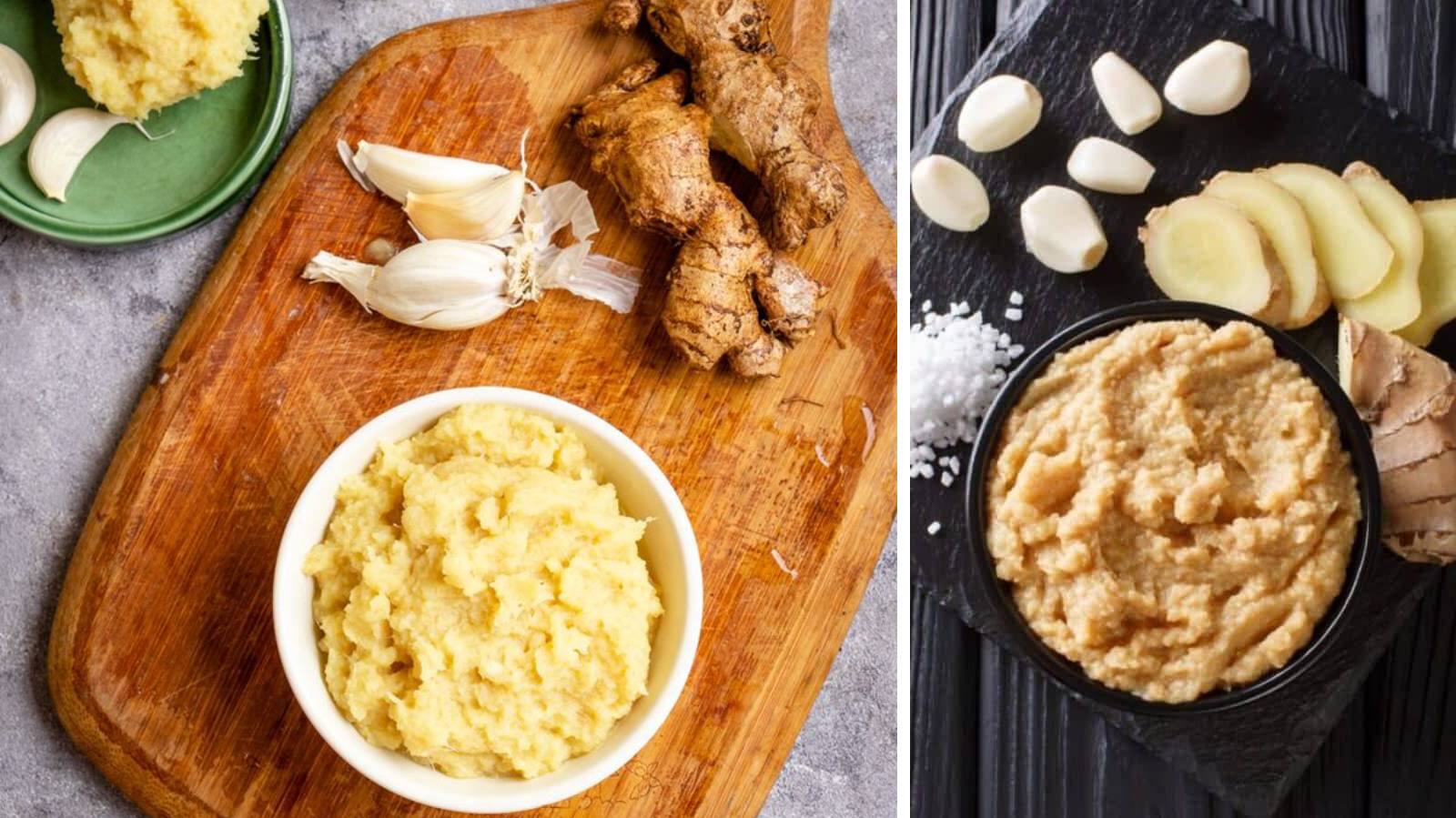 adulterated ginger garlic paste