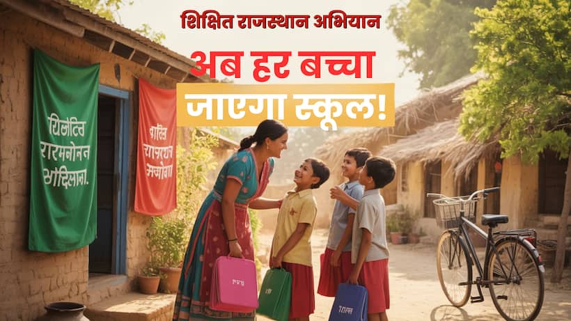 cm shikshit rajasthan abhiyan school enrollment campaign