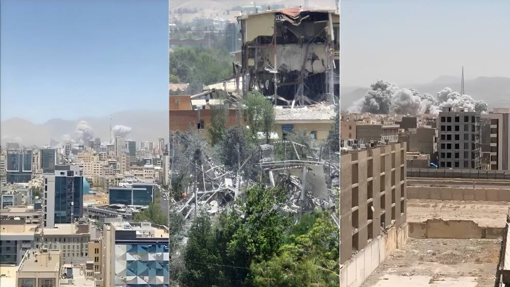 Damage in Iran after IDF strikes