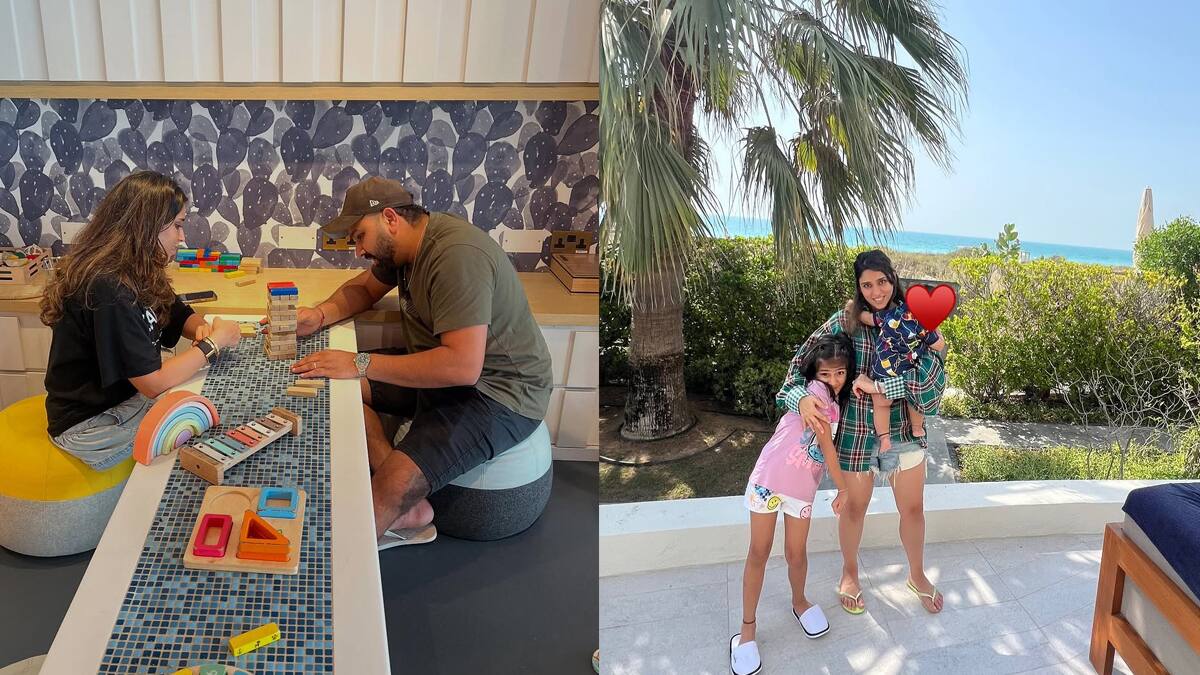 Rohit Sharma family vacation in Dubai