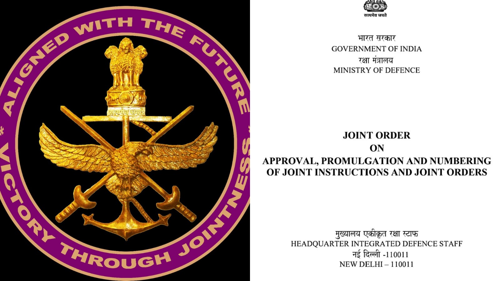 Rajnath Singh empowers CDS to issue joint orders across Army, Navy and Air Force for greater synergy Rajnath Singh empowers CDS to issue joint orders across Army, Navy and Air Force for greater synergy