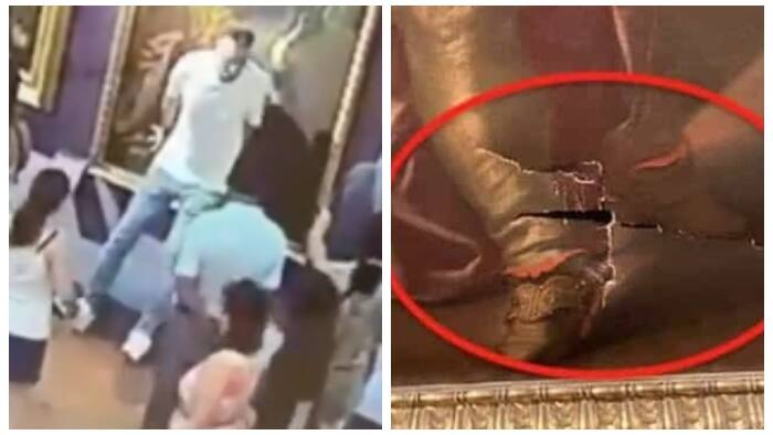 മ്യൂസിയത്തിൽ നിന്നും സെൽഫി എടുക്കുന്നതിനിടെ കീറിപ്പോയത് 300 വർഷം പഴക്കമുള്ള അമൂല്യ ചിത്രം