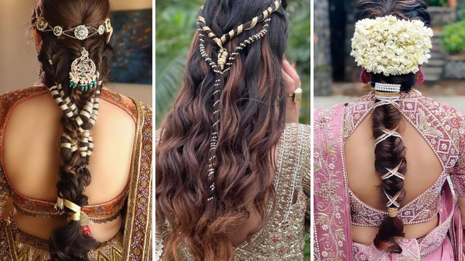 Gota Patti Braid Hairstyles Trending in Young Girls