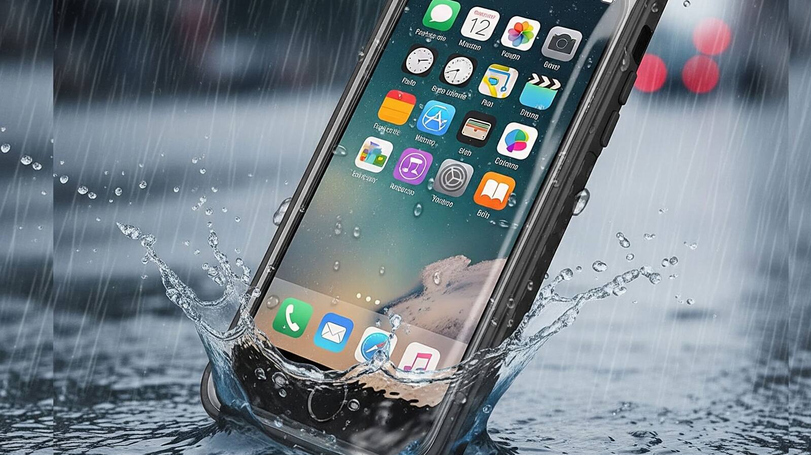 protect phone in rainy season 