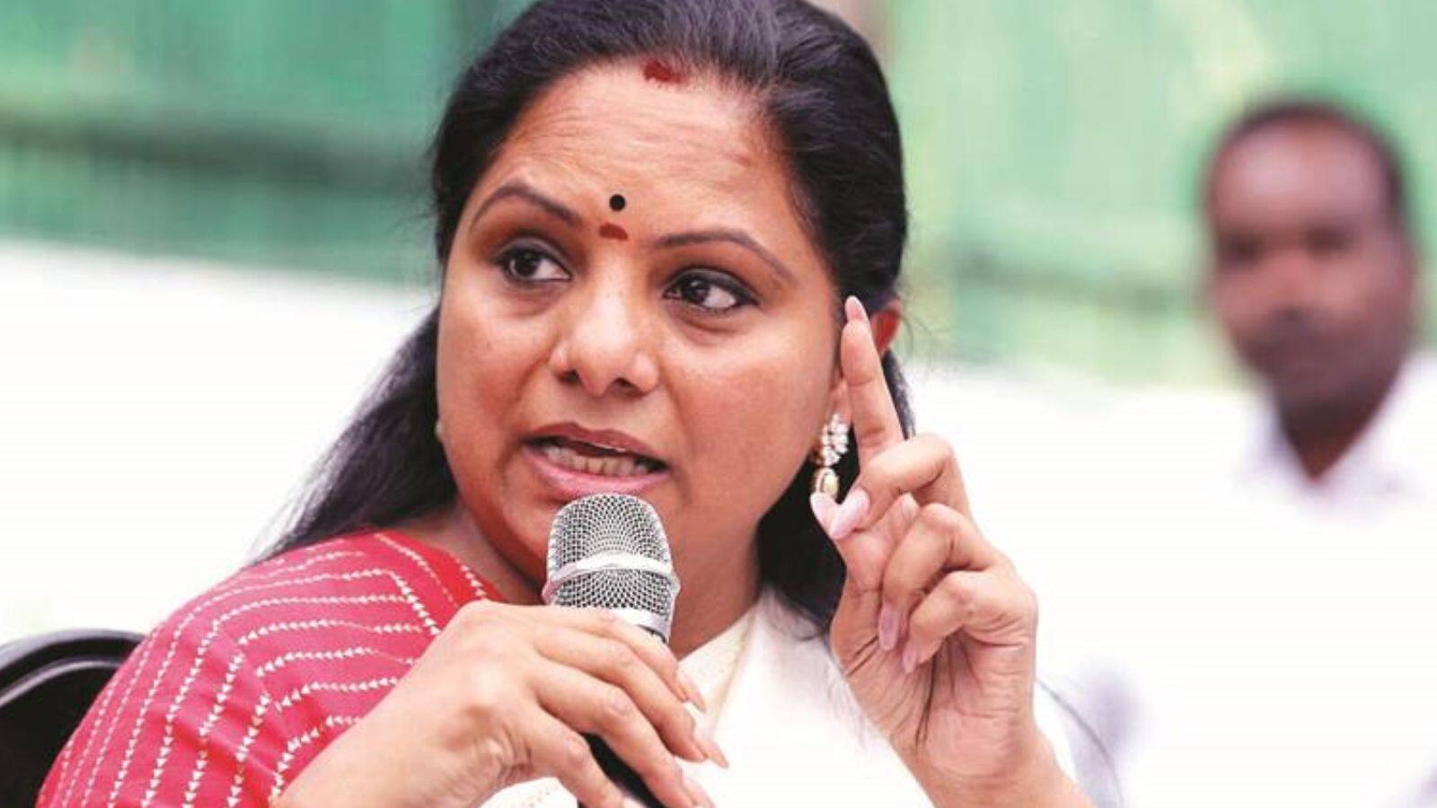 BRS MLC K Kavitha