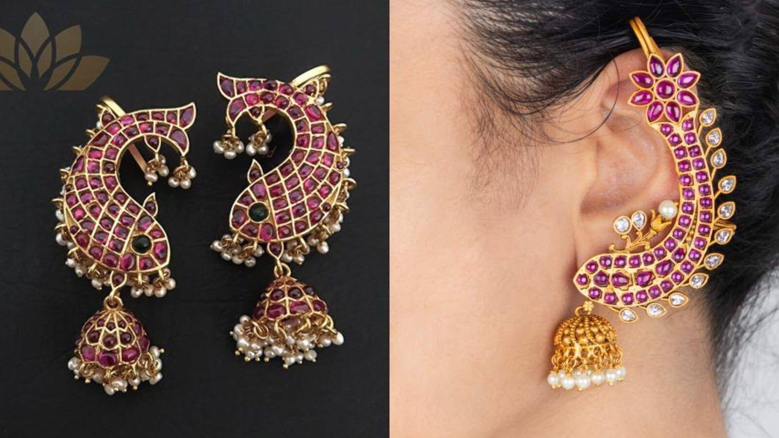 Budget friendly fish earring design for gifting