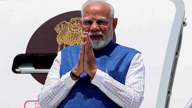 PM Modi conferred with 'Dharma Chakravarti' at centenary celebrations of Acharya Shri 108 Vidyanand Ji Maharaj