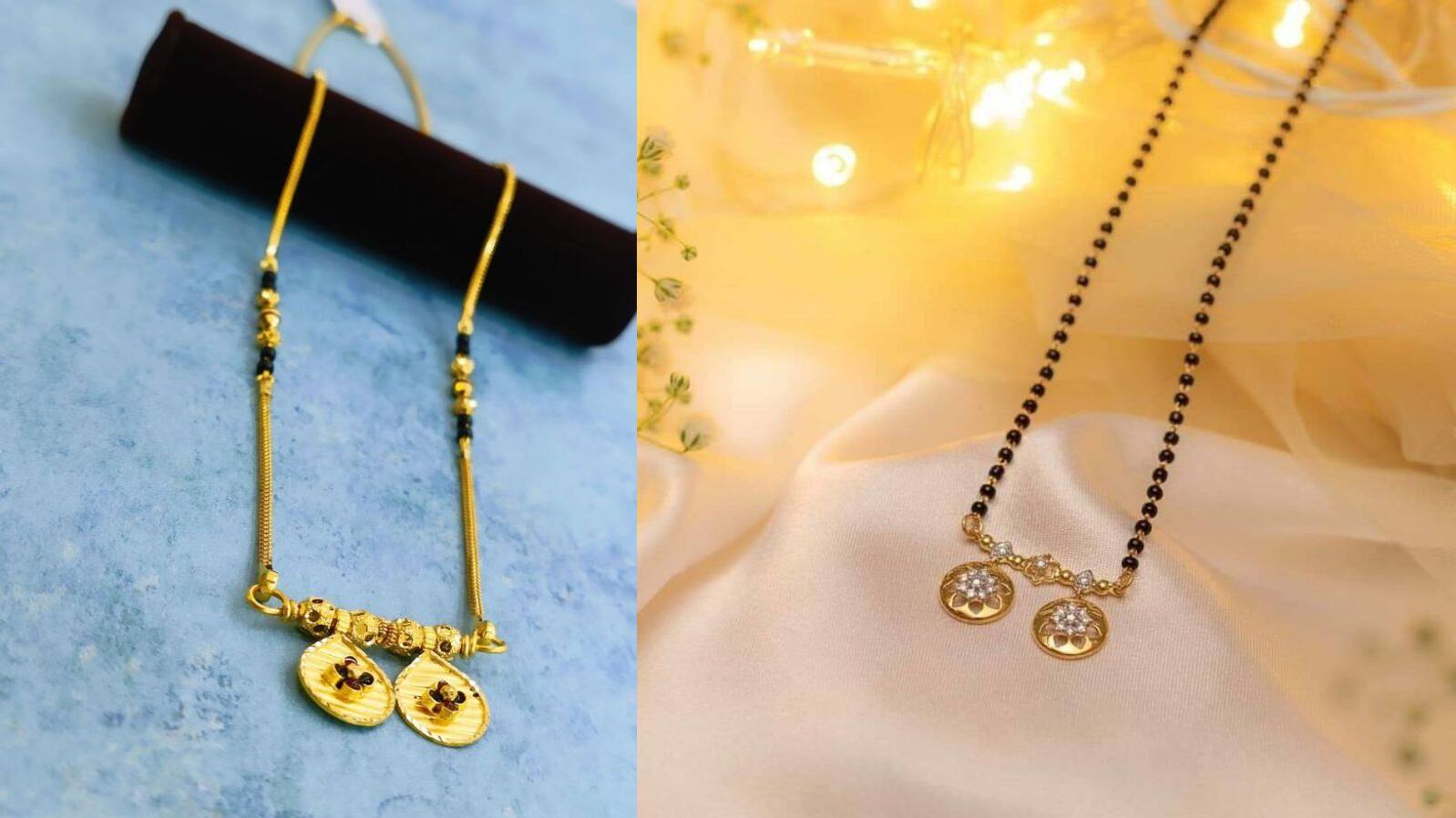 Stylish vati mangalsutra pendants for casual outfits