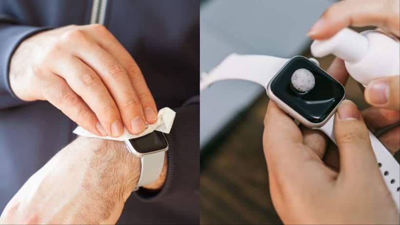 how to clean smart watch