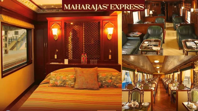 Maharaja Express train ticket fare per person 2025