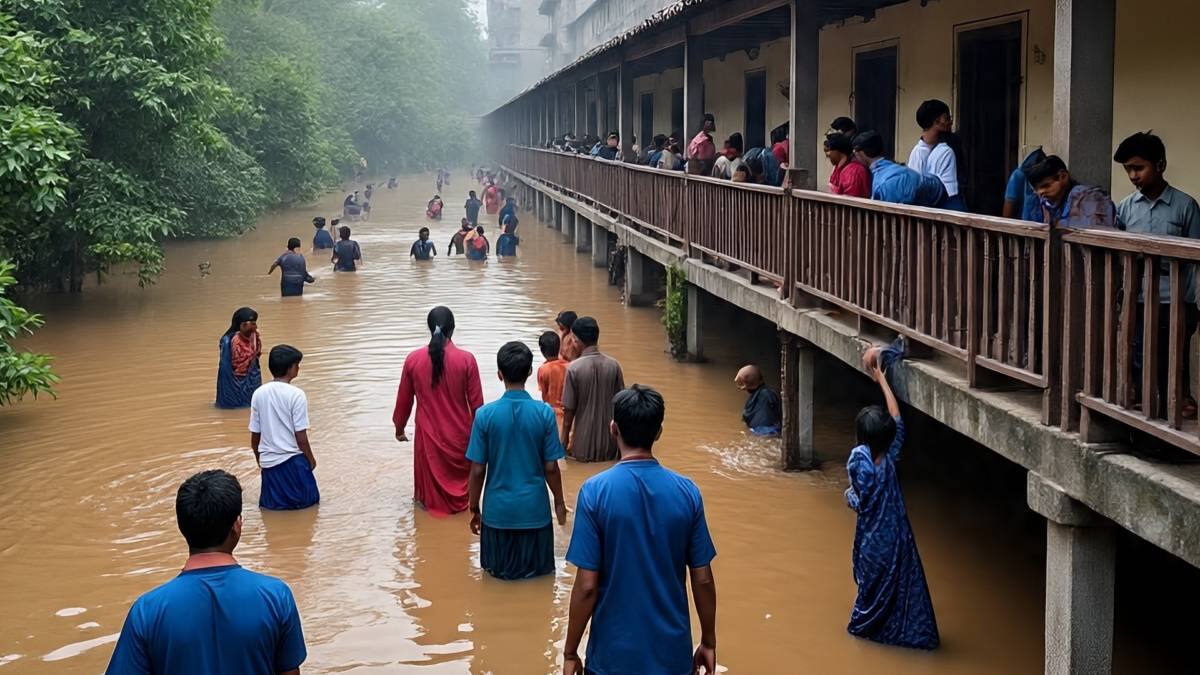 Jamshedpur school flood 