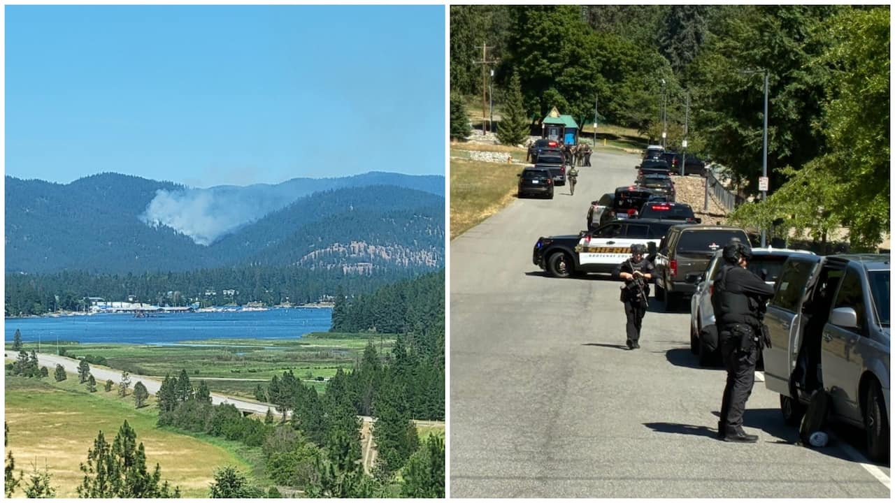 Idaho shooting: Chilling audio clip reveals fire ambush that killed two firefighters