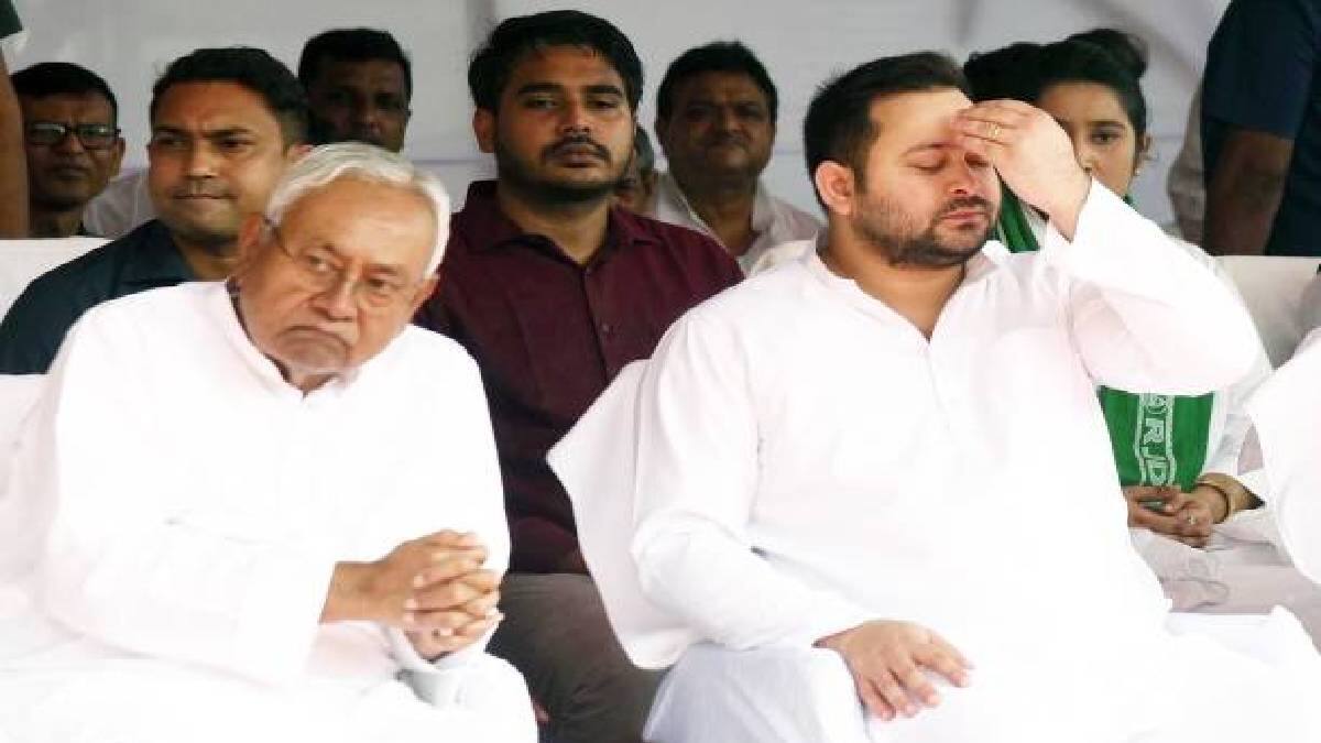 नीतीश कुमार और तेजस्वी यादव