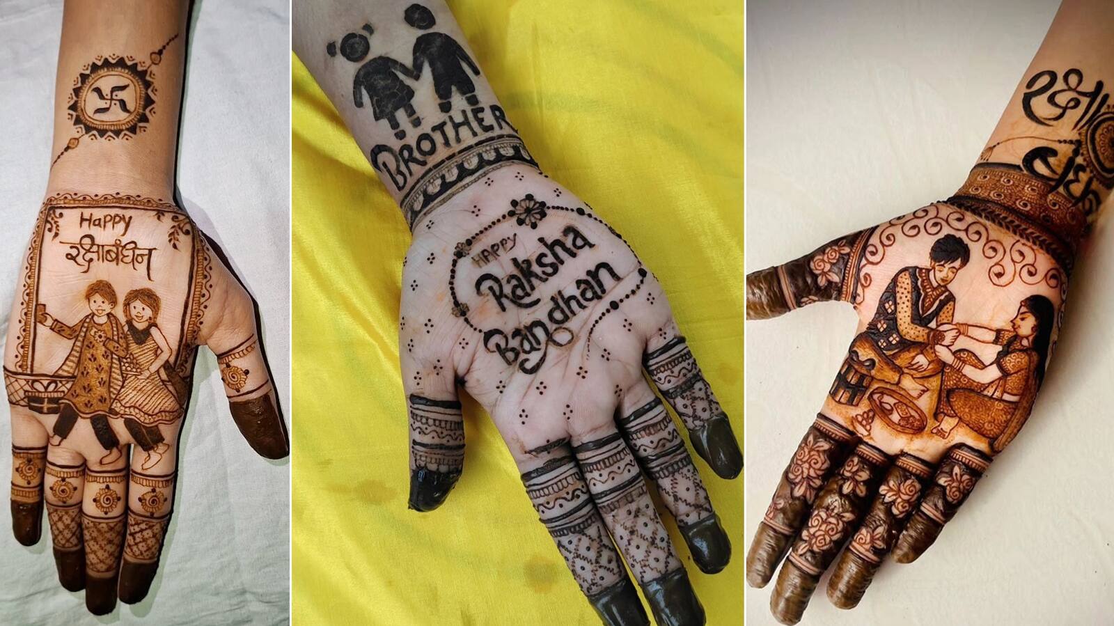 Raksha Bandhan 2025 Special Mehandi Designs Ideas