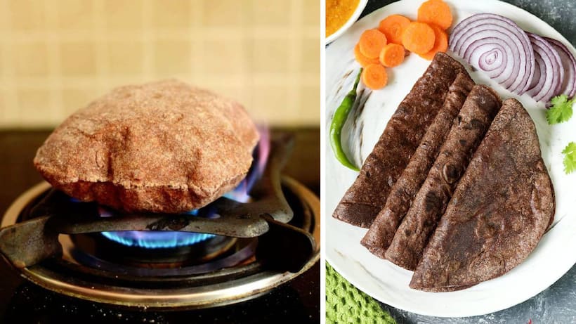  Ragi Roti simple Recipe 