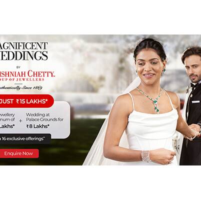 ₹15 Lakh Wedding Budget That Covers It All?  C. Krishniah Chetty Group Makes It Possible with ‘Magnificent Weddings’