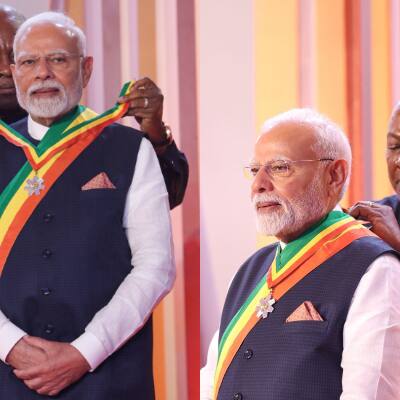 PM Modi conferred Ghana’s highest civilian honour for global leadership