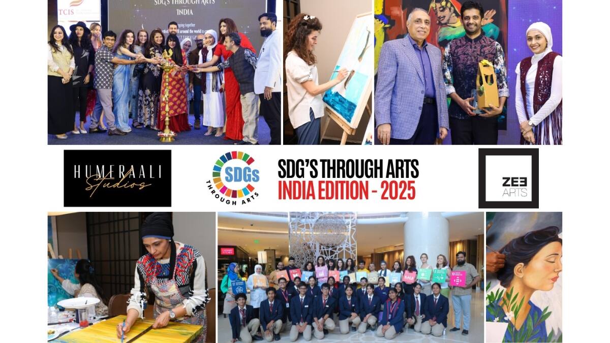 Artists and guests unite at the SDGs Through Arts  