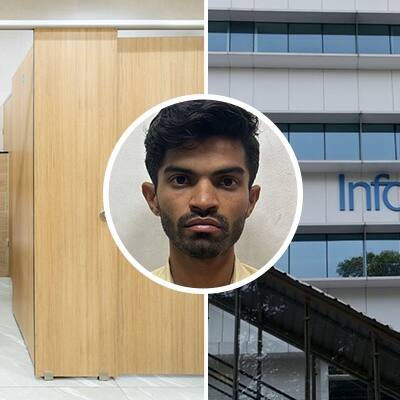 He stood on a toilet to secretly film her: Infosys techie's perverse washroom voyeurism shocks nation