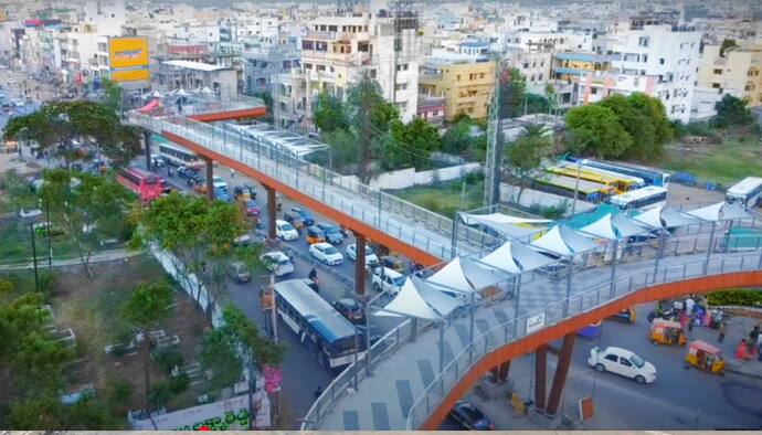 హైదరాబాద్‌లో  కొత్త స్కైవాక్‌లు
