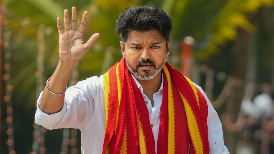 Actor-turned politician Vijay