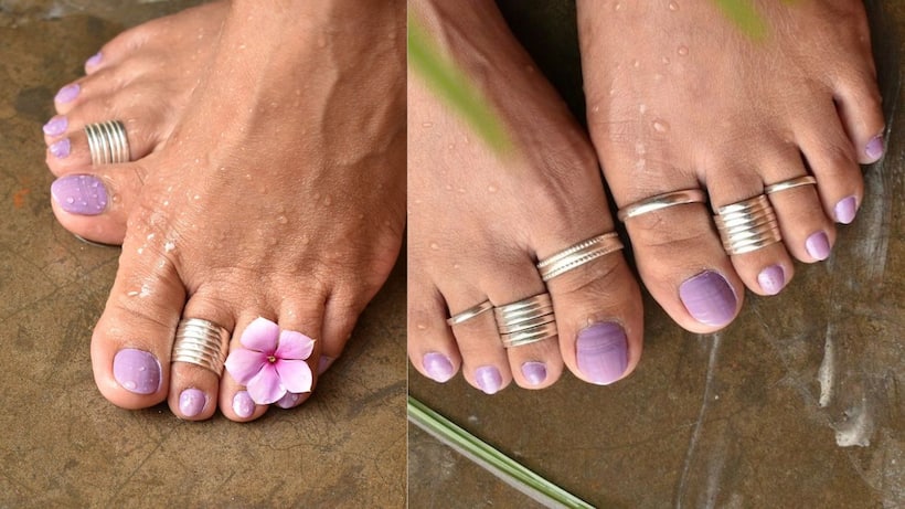 Trendy bichhiya rings with spiral patterns for monsoon fashion