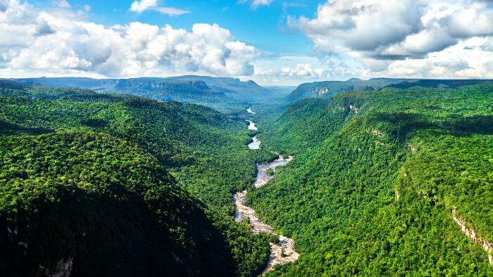 Gayana Potaro river in Guyana