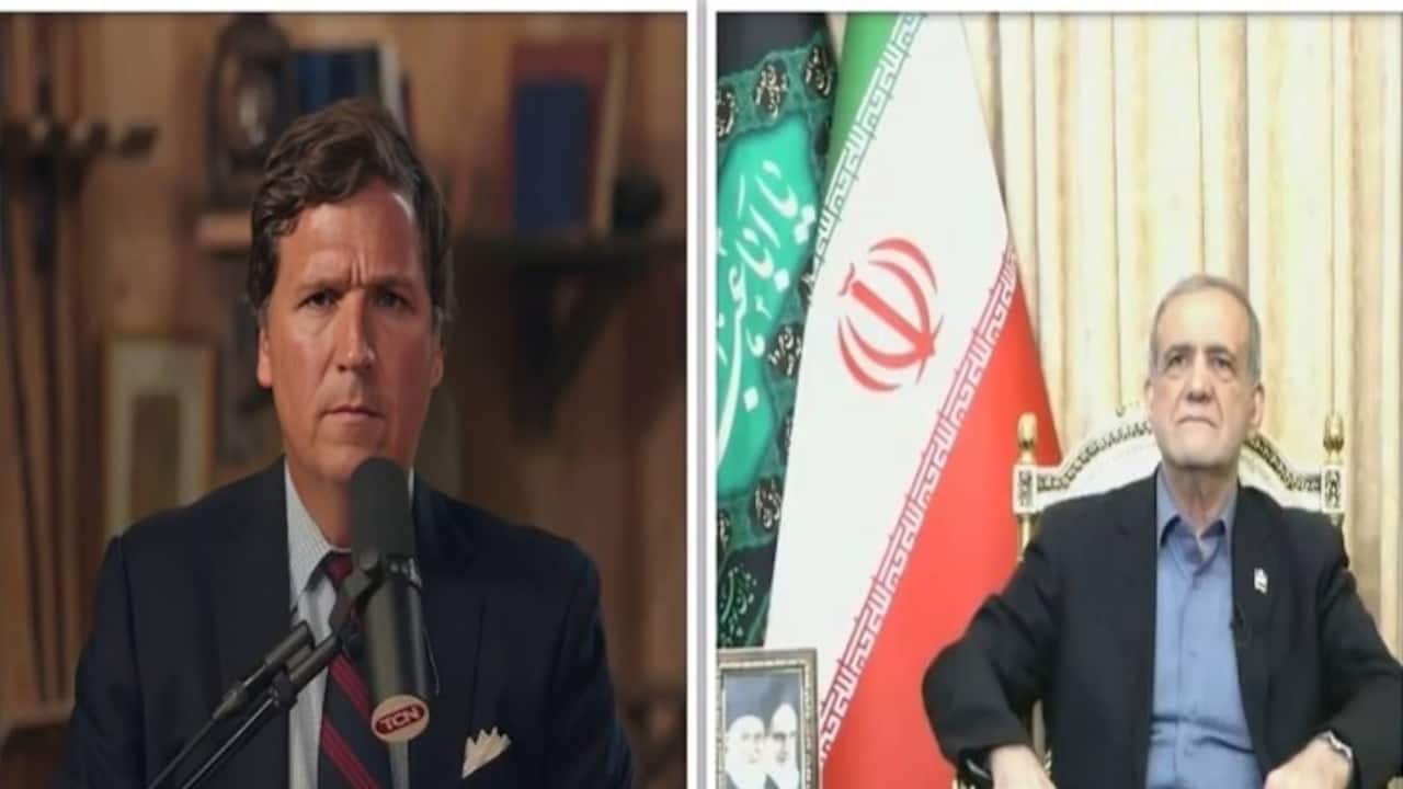 Iran President blames Israel, US for assassination attempt in Tucker Carlson interview (WATCH)
