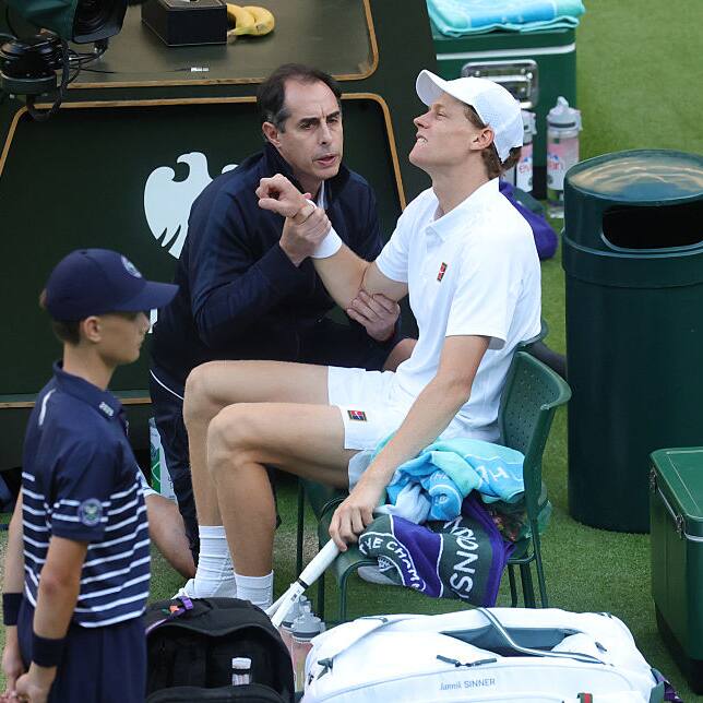 Wimbledon 2025: Jannik Sinner's title hopes dashed? World No.1 undergoes MRI scan for elbow injury
